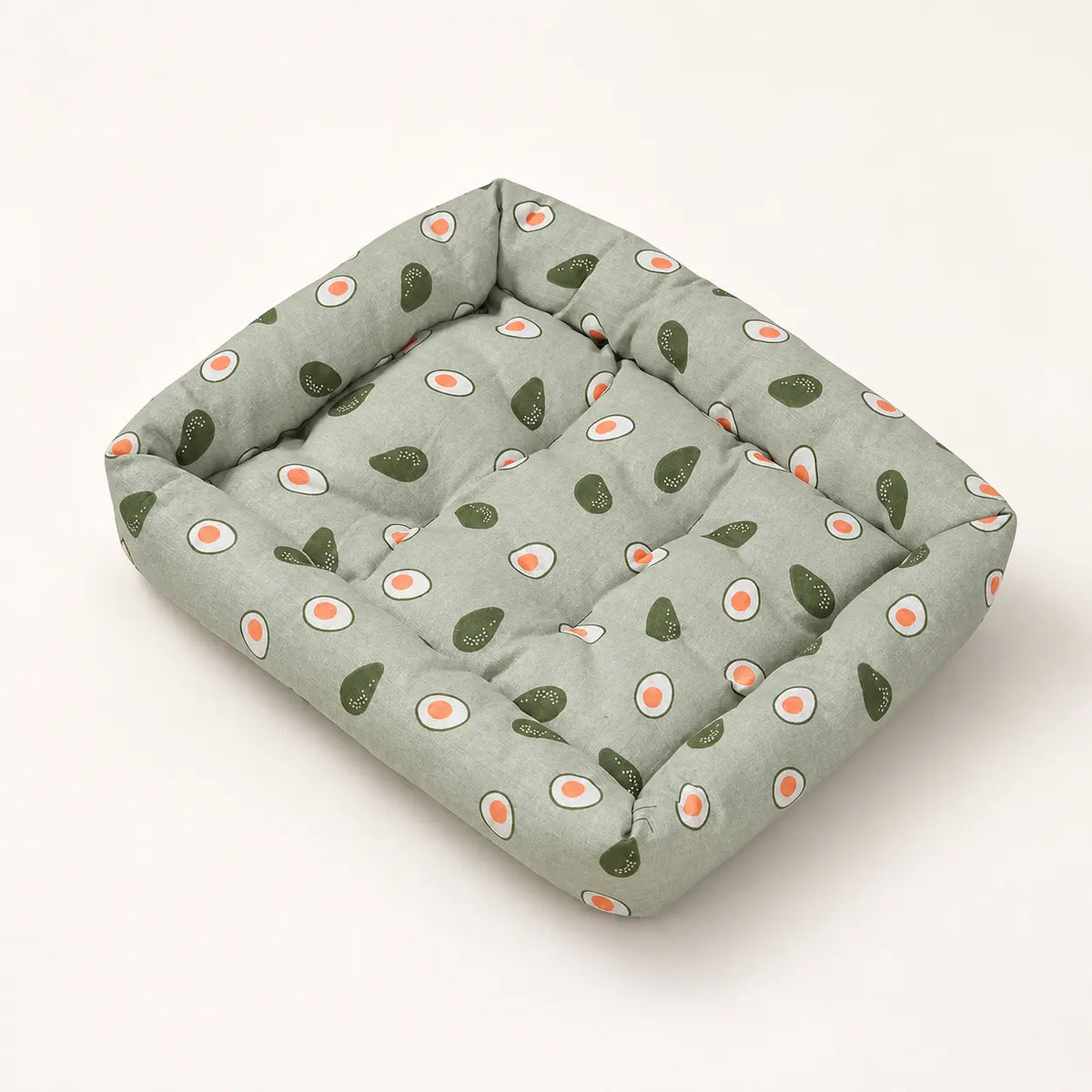 All-Season Pet Bed for Dogs and Cats – Durable Linen Fabric with Non-Slip Base, Available in Multiple Sizes